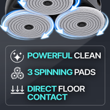 Robot Mop Three Spin, Ultimate Hard Floor Mopping Robot - Everybot Everybot
