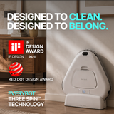 Robot Mop Three Spin, Ultimate Hard Floor Mopping Robot - Everybot Everybot